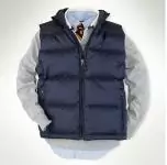 ralph lauren veste mode 2019U sans manches skinny slim hommes polo chaud bleu